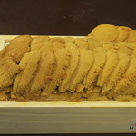 うを徳 - カウンターで見たうにの箱