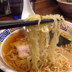 銀座ホール - 細縮れ麺