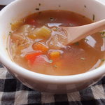ハコ テ アコ - お野菜タップリのスープ。