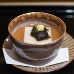 八寸 - 2026.3 胡麻豆腐 岩のり 本わさび 餡掛け