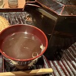 生蕎麦 い志井 - 最後の蕎麦湯
