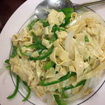 中国料理 東順永 - 干豆腐の青唐辛子炒め