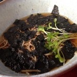 わき水 - 最後のコースのお蕎麦　そば１本１本がおいしい！