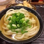 うどん 丸香 - かけ1玉、鶏天