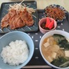 遊庭 - 豚焼肉（日替わり定食をご飯少なめで）800円