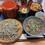 粗挽きそば 手打ち 日本橋福田雅之 - 