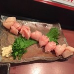 炭火焼とり 安喜 - ささみつくり