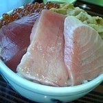 Kamome - 雲丹、いくら、マグロの三色丼