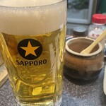 かしら屋 - ドリンク写真:中生(638円)