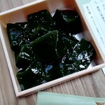 MACCHA HOUSE 抹茶館 - 料理写真:抹茶生わらび餅♫キレイですね♡