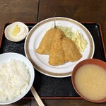 やまて食堂 - アジフライ定食　820
