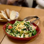 地中海酒場Cococino 南越谷店 - ミモザサラダ、、春ですねー、菜の花入ってます^_^