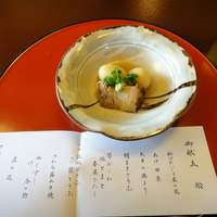 東京 芝 とうふ屋うかい - 新ばれいしょ菜の花