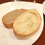 クチーナ シゲ - モチモチしていて美味しいパンでした！
            自家製だそうです