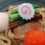 だしと麺 遊泳 - 油そば（味玉）