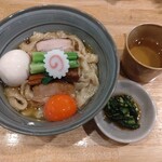 だしと麺 遊泳 - 油そば（味玉）