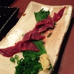 炭火焼とり 安喜 - ずり刺身