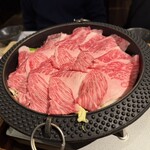 黃金出汁涮涮鍋與江戶前壽司 肉之Asatsu 梅田御初天神店 - 