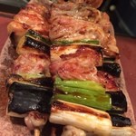 炭火焼とり 安喜 - ネギみ