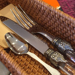 カナカロカ - クリスタルのカトラリーがお洒落♪