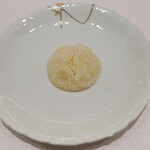 CHIUnE - アスパラとビーフン太白胡麻油をあえて