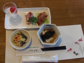 手打ち蕎麦しなの屋吉べぇ - おまかせ会席