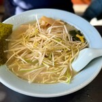 ラーメンショップ - しおラーメン(950円), ねぎ(100円), メンマ(100円)