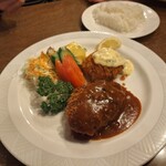 アラスカ - フライ盛り合わせ定食
