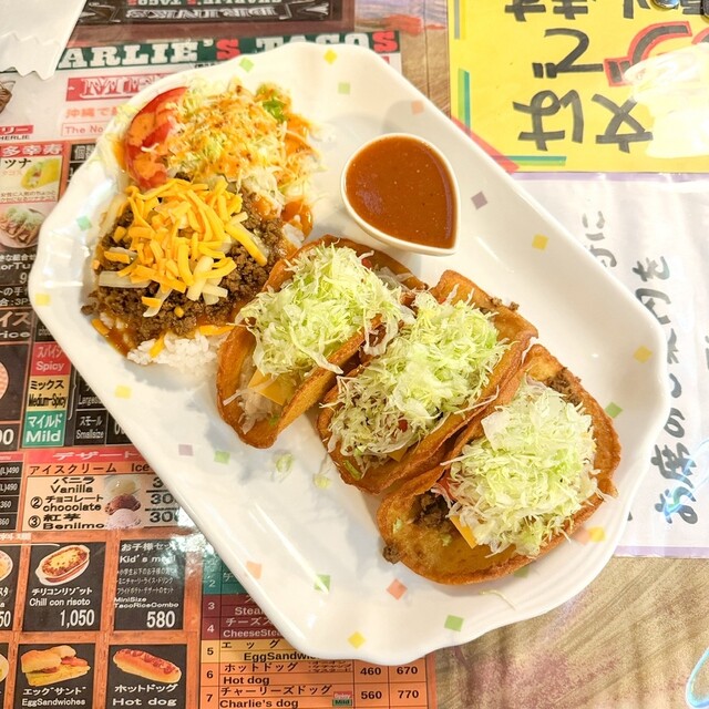 Charlie Takos restaurant in Okinawa