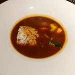 ワイン懐石 銀座 囃shiya - 15.02.07 野菜たっぷりハヤシライス