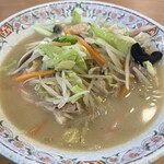 餃子の王将 - この白濁したスープがめちゃくちゃ美味しい！