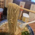 博多とんこつ 天神旗 - 細麺