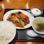 回頭 - レバーの四川風炒め