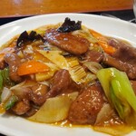 回頭 - レバーの四川風炒め