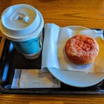 スターバックスコーヒー - 料理写真:ドリップコーヒー(Tall)、ストロベリーミルクマラサダ