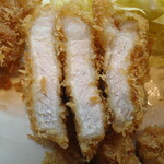 ヒラボク食堂 - ロースかつ
