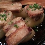 やきとん酒場 大手町とら八 - 大根のハム乗せ　これで390円