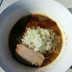 煮干乱舞 - 2015年2月7日　中華そば　先着限定白湯仕様煮干乱舞、煮干のカドが取れてとてもまろやかな味わいです。