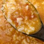 麺処 まるよし - 麺が食べ終わった後は リゾットも楽しめちゃう✨