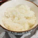 麺処 まるよし - 小ライス@60円