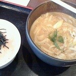 カレーうどん 富貴堂 - 150118神奈川　富貴堂　富貴堂カレーうどんセット850円