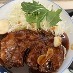 定食・中華そば 万ぷく食堂 - ビフテキ定食