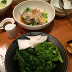 Kin No Buta - 季節の野菜とサラダ