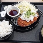 松のや - 料理写真:鬼おろしポン酢ロースかつ定食