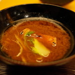 日本料理 銀座 大野 - 吉次と牛蒡合わせ 味噌仕立て 2015.02.x