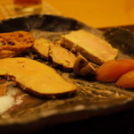 日本料理 銀座 大野 - <追加>自家製フォアグラ三種の味 2015.02.x