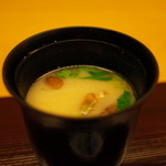 日本料理 銀座 大野 - 白味噌汁 2015.02.x