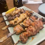 湯浅 - 焼き鳥盛り合わせ