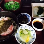 さかな工房 - かにかけごはんと刺身定食