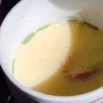 天ぷら定食の茶碗蒸し